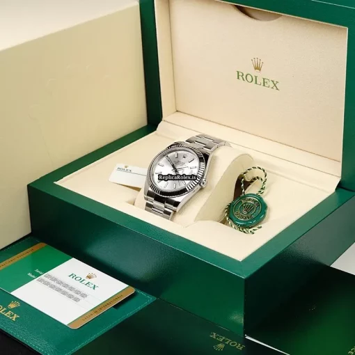 Wholesale Replica Rolex Datejust 126334 Automatic Movement 41mm Steel Case Mens/unisex Watch - Image 14