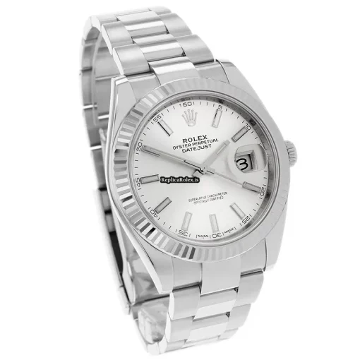 Wholesale Replica Rolex Datejust 126334 Automatic Movement 41mm Steel Case Mens/unisex Watch - Image 4