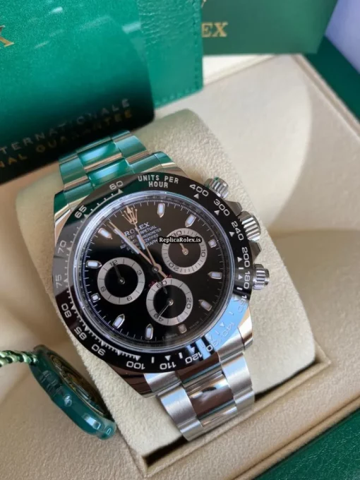 Appealing Replica Rolex Daytona 116500ln Caliber 4130 Automatic Movement 40mm Steel Case Mens/unisex Watch - Image 3