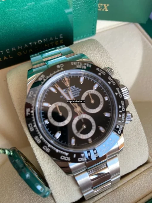 Appealing Replica Rolex Daytona 116500ln Caliber 4130 Automatic Movement 40mm Steel Case Mens/unisex Watch - Image 6