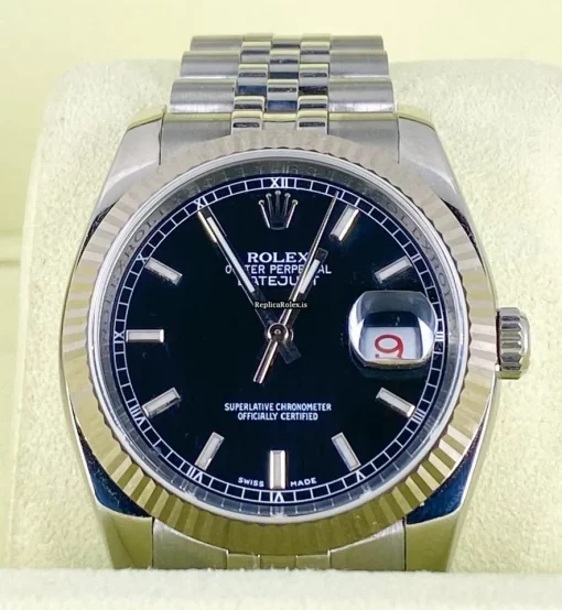 Cool Fakes Rolex Datejust 116234 Caliber 3135 Automatic Movement 36mm Steel Case Mens/unisex Watch - Image 4