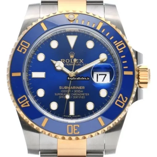 Remarkable Replica Rolex Submariner Date 116613lb Caliber 3135 Automatic Movement 40mm Steel Case Watch - Image 6