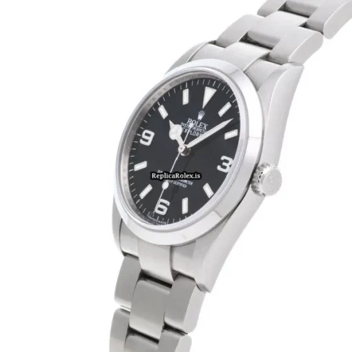 Discount Fake Rolex Explorer 114270 Caliber 3130 Automatic Movement 36mm Steel Case Watch - Image 2