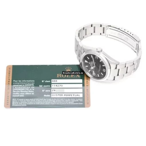 Discount Fake Rolex Explorer 114270 Caliber 3130 Automatic Movement 36mm Steel Case Watch - Image 5