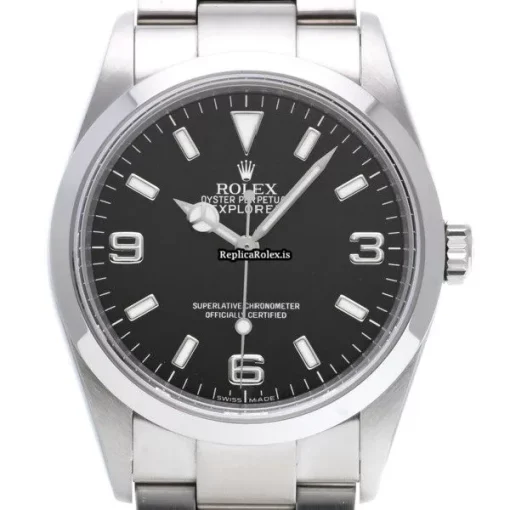 Discount Fake Rolex Explorer 114270 Caliber 3130 Automatic Movement 36mm Steel Case Watch - Image 6