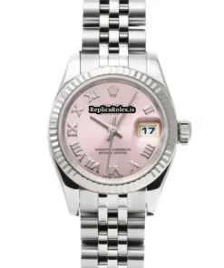 Marvellous Replica Rolex Lady-datejust 179174 Automatic Movement 26mm Steel Case Womens Watch