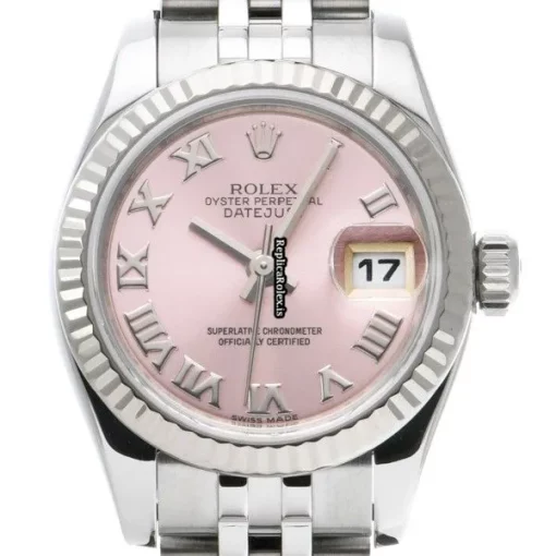 Marvellous Replica Rolex Lady-datejust 179174 Automatic Movement 26mm Steel Case Womens Watch - Image 6