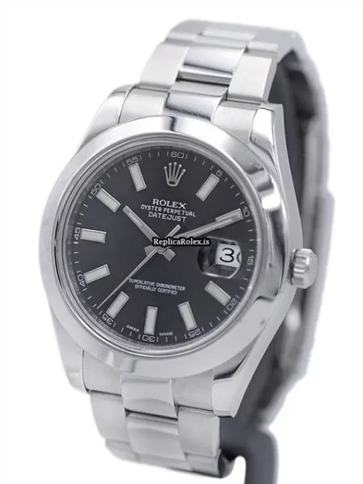 Excellent Replica Rolex Datejust II 116300 Automatic Movement 41mm Steel Case Watch - Image 2