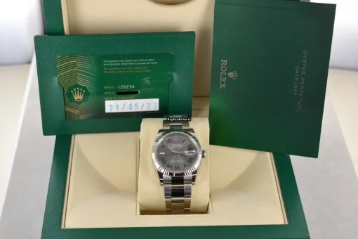 Defect Replica Rolex Datejust 126234 Caliber 3235 Automatic Movement 36mm Steel Case Mens/unisex Watch - Image 6