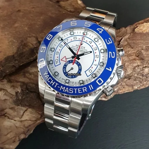 Excellent Replica Rolex Yacht-master II 116680 Automatic Movement 44mm Steel Case Watch