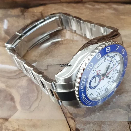 Excellent Replica Rolex Yacht-master II 116680 Automatic Movement 44mm Steel Case Watch - Image 3