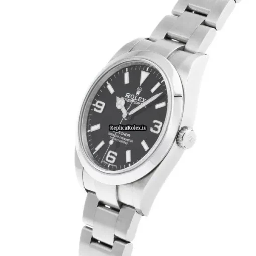 Fantastic Replica Rolex Explorer 214270 Caliber 3132 Automatic Movement 39mm Steel Case Watch - Image 2
