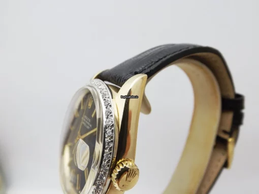 Wonderful Replica Rolex Datejust 1601 Caliber 1570 Automatic Movement 36mm Yellow Gold Case Mens/unisex Watch - Image 3