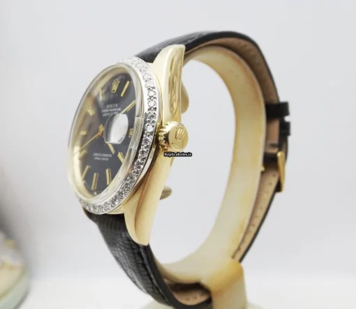 Wonderful Replica Rolex Datejust 1601 Caliber 1570 Automatic Movement 36mm Yellow Gold Case Mens/unisex Watch - Image 8