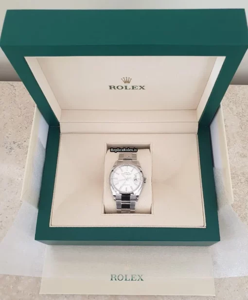 Cool Replica Rolex Datejust 126200 Caliber 3235 Automatic Movement 36mm Steel Case Mens/unisex Watch - Image 12