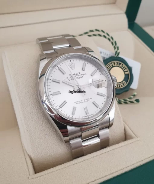 Cool Replica Rolex Datejust 126200 Caliber 3235 Automatic Movement 36mm Steel Case Mens/unisex Watch - Image 2