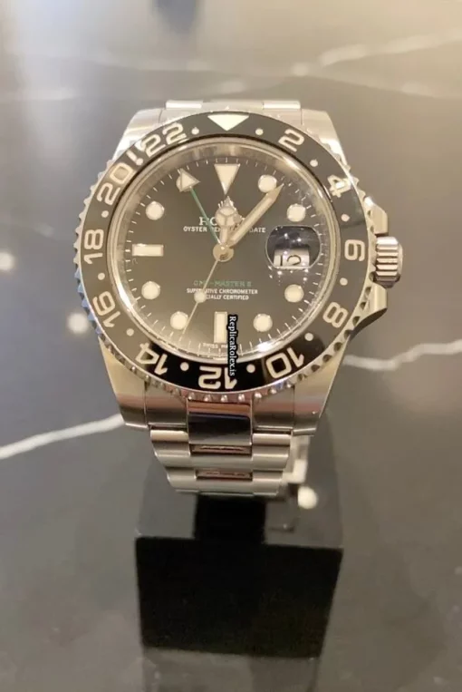 Discount Replica Rolex Gmt-master II 116710ln Caliber 3186 Automatic Movement 40mm Steel Case Mens/unisex Watch - Image 4