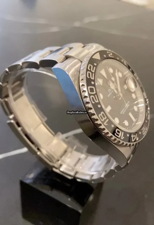 Discount Replica Rolex Gmt-master II 116710ln Caliber 3186 Automatic Movement 40mm Steel Case Mens/unisex Watch - Image 5