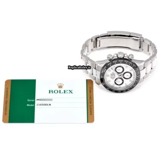 Lovely Replica Rolex Daytona 116500ln Caliber 4130 Automatic Movement 40mm Steel Case Watch - Image 5