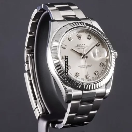 Wonderful Replica Rolex Datejust II 116334 Caliber 3136 Automatic Movement 41mm Steel Case Mens/unisex Watch - Image 4