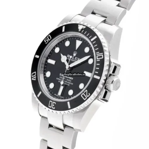 Great Replica Rolex Submariner 114060 Caliber 3130 Automatic Movement 40mm Steel Case Watch - Image 2