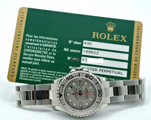 Lovely Knockoff Rolex Yacht-master 169622 Caliber 2235 Automatic Movement 29mm Steel Case Womens Watch - Image 10