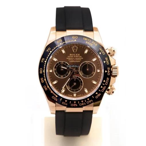 Top Replica Rolex Daytona 116515ln-0041 Caliber 4130 Automatic Movement 40mm Rose Gold Case Mens/unisex Watch