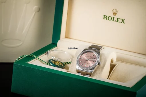 Great Imitation Rolex Oyster Perpetual 34 124200 Caliber 2232 Automatic Movement 34mm Steel Case Mens/unisex Watch - Image 5