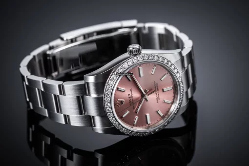 Great Imitation Rolex Oyster Perpetual 34 124200 Caliber 2232 Automatic Movement 34mm Steel Case Mens/unisex Watch - Image 7