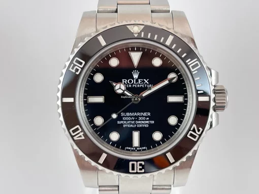 Exquisite Replica Rolex Submariner 114060 Caliber 3130 Automatic Movement 40mm Steel Case Mens/unisex Watch