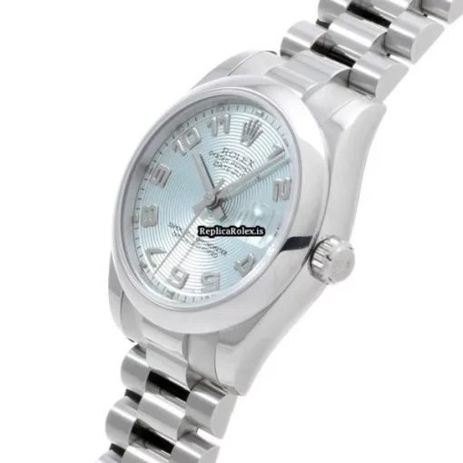 Good Replica Rolex Datejust 178246 Automatic Movement 31mm Platinum Case Watch - Image 2