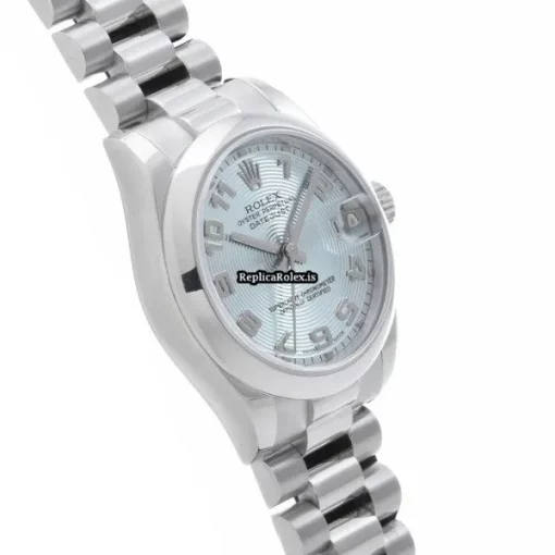 Good Replica Rolex Datejust 178246 Automatic Movement 31mm Platinum Case Watch - Image 3