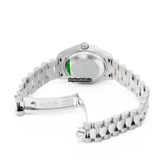 Good Replica Rolex Datejust 178246 Automatic Movement 31mm Platinum Case Watch - Image 4