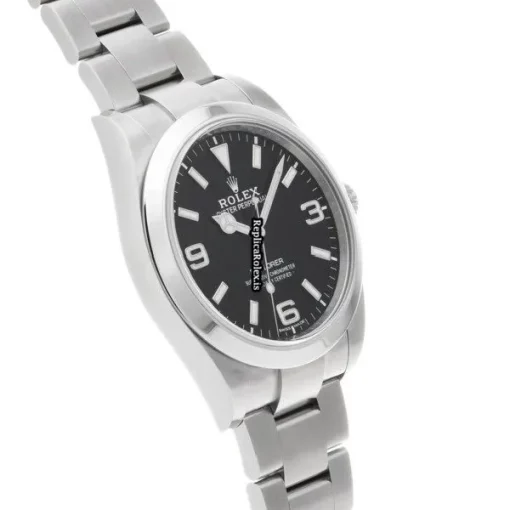 Pleasing Replica Rolex Explorer 214270 Caliber 3132 Automatic Movement 39mm Steel Case Watch - Image 3