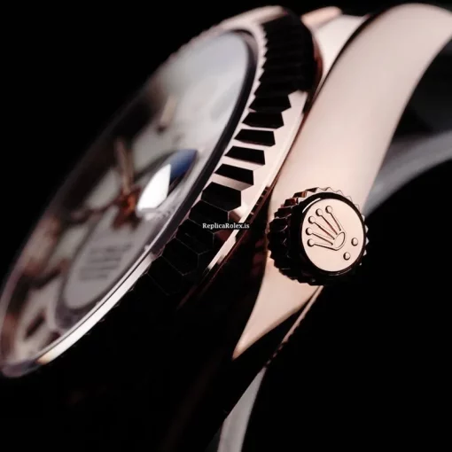 Recommend Replica Rolex Sky-dweller 326235 Automatic Movement 42mm Rose Gold Case Mens/unisex Watch - Image 5