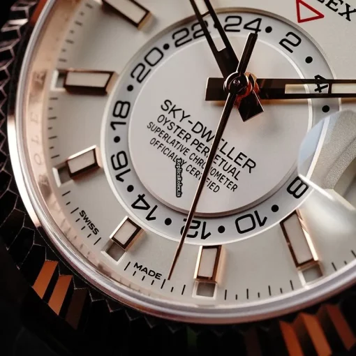 Recommend Replica Rolex Sky-dweller 326235 Automatic Movement 42mm Rose Gold Case Mens/unisex Watch - Image 7