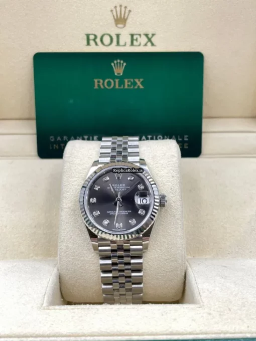Superb Fake Rolex Lady-datejust 278274 Caliber 2236 Automatic Movement 31mm Gold/steel Case Womens Watch - Image 2
