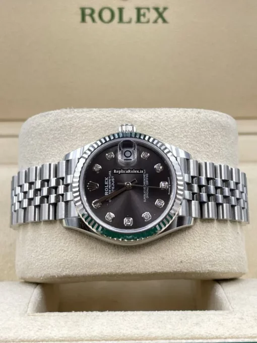 Superb Fake Rolex Lady-datejust 278274 Caliber 2236 Automatic Movement 31mm Gold/steel Case Womens Watch - Image 8