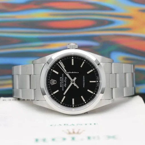 Perfect Replica Rolex Air King Precision 14000m Caliber 3130 Automatic Movement 34mm Steel Case Mens/unisex Watch
