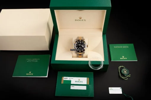 Great Replica Rolex Sea-dweller 126603 Caliber 3235 Automatic Movement 43mm Gold/steel Case Mens/unisex Watch - Image 2