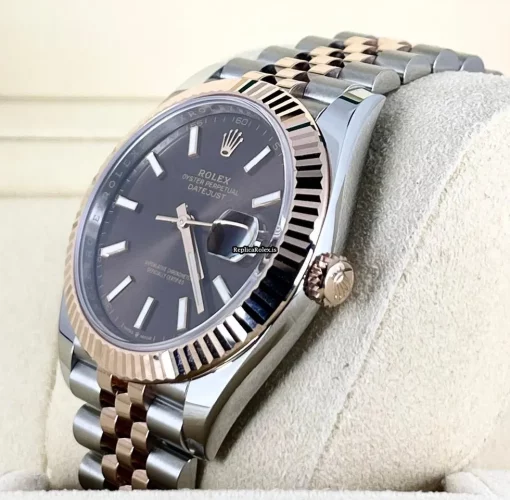Quality Fake Rolex Datejust II 126331 Caliber 3235 Automatic Movement 41mm Gold/steel Case Mens/unisex Watch - Image 5
