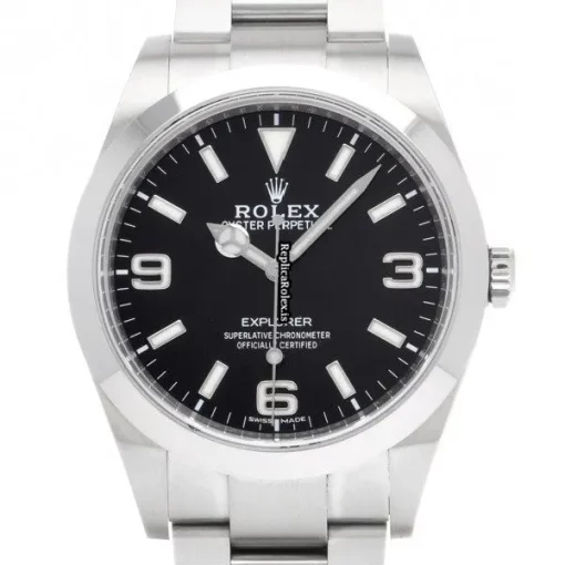 Good Clone Rolex Explorer 214270 Caliber 3132 Automatic Movement 39mm Steel Case Watch - Image 6