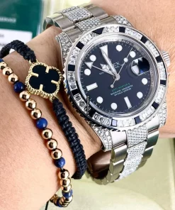 Great Fake Rolex Gmt-master II 116759sanr Automatic Movement 40mm White Gold Case Mens/unisex Watch