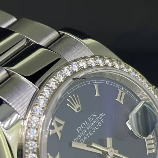 Mind-boggling Replica Rolex Datejust 116244 Caliber 3135 Automatic Movement 36mm Steel Case Mens/unisex Watch - Image 4