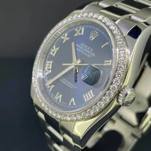 Mind-boggling Replica Rolex Datejust 116244 Caliber 3135 Automatic Movement 36mm Steel Case Mens/unisex Watch - Image 7
