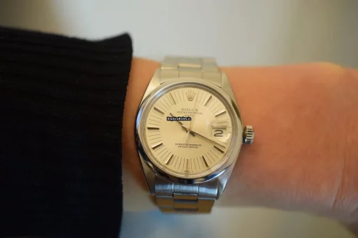 Fabulous Replica Rolex Oyster Perpetual Date 15200 Automatic Movement 34mm Steel Case Mens/unisex Watch - Image 10