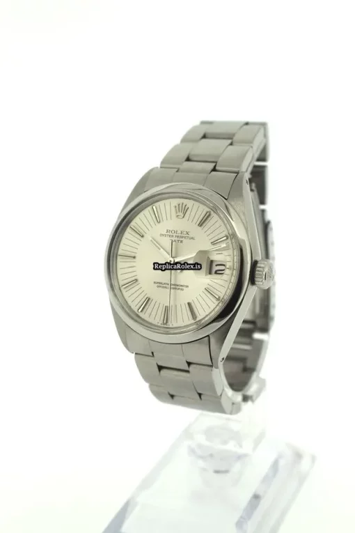 Fabulous Replica Rolex Oyster Perpetual Date 15200 Automatic Movement 34mm Steel Case Mens/unisex Watch - Image 4