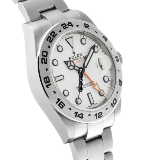 Incredible Replica Rolex Explorer II 216570 Caliber 3187 Automatic Movement 42mm Steel Case Watch - Image 3