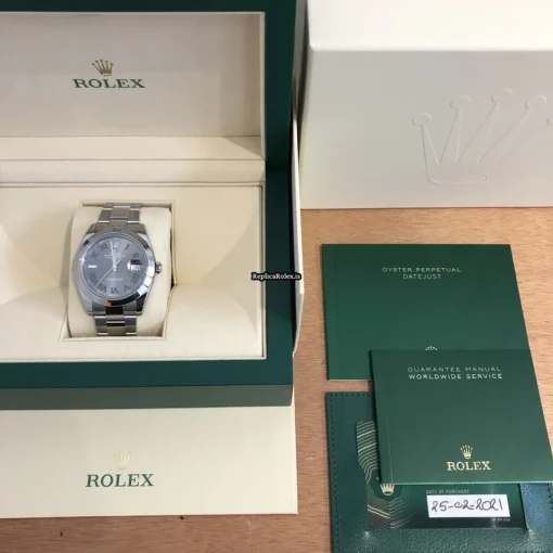Offering Fake Rolex Datejust II 126300-0013 Automatic Movement 41mm Steel Case Mens/unisex Watch - Image 9