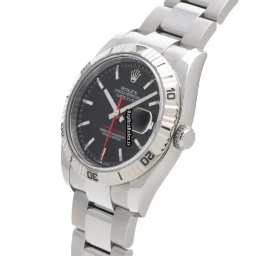 Superb Fake Rolex Datejust Turn-o-graph 116264 Caliber 3135 Automatic Movement 36mm Steel Case Watch - Image 2